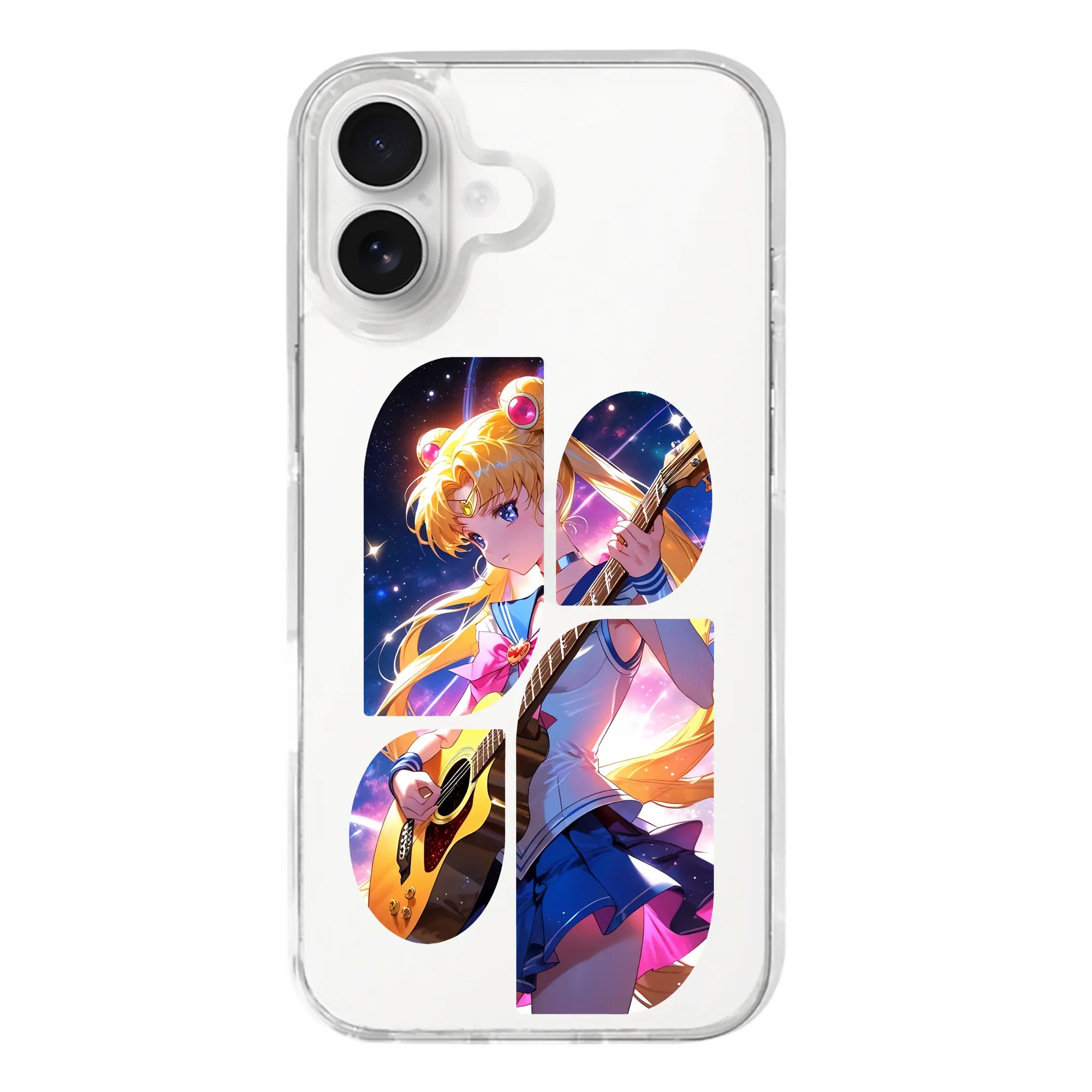 美少女戦士セーラームーン グッズ 月野 うさぎ - iPhone 17シリーズ 透明スマホケース – 薄型・耐衝撃・精密フィット保護カバー